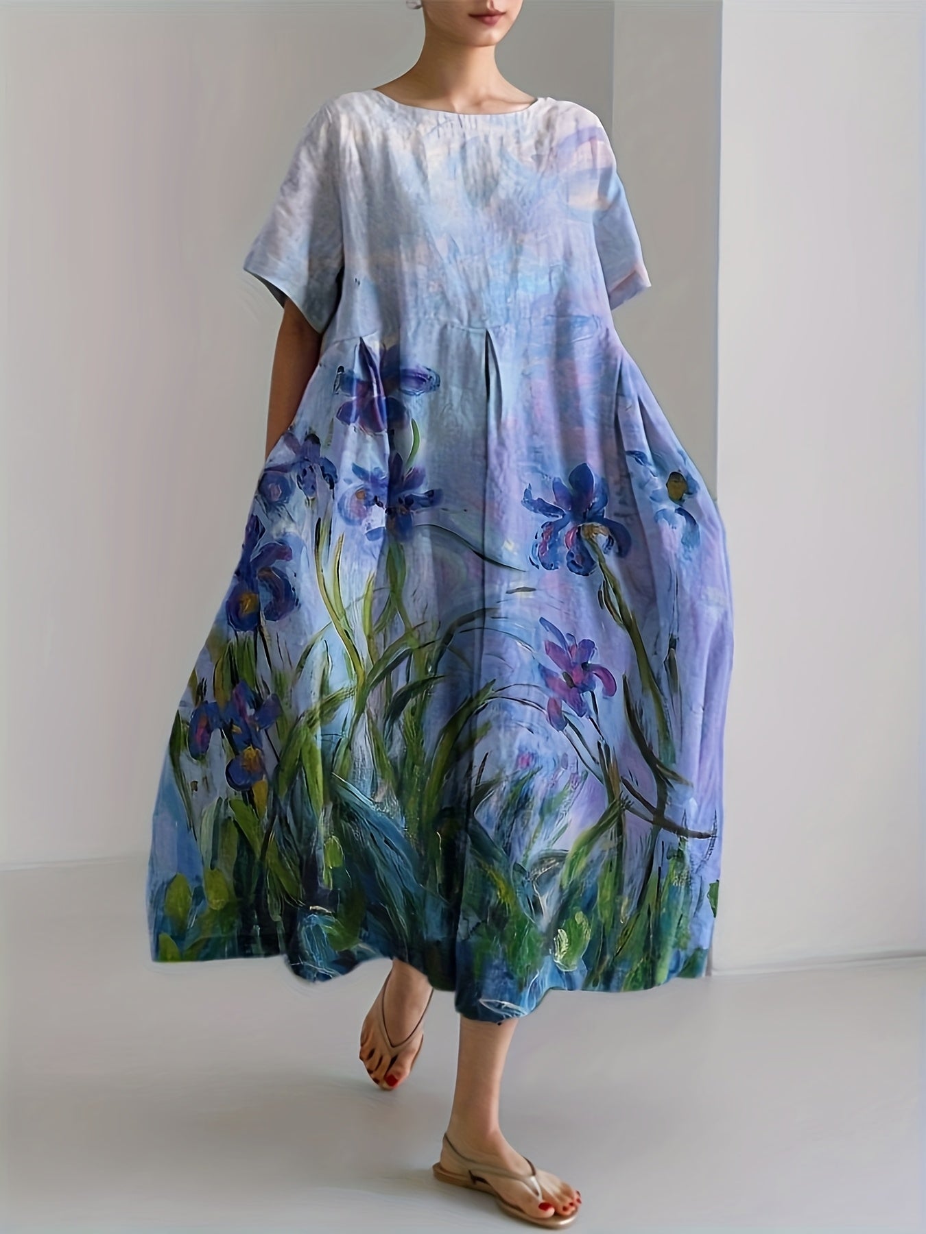 Julie - Garden Dress Iris