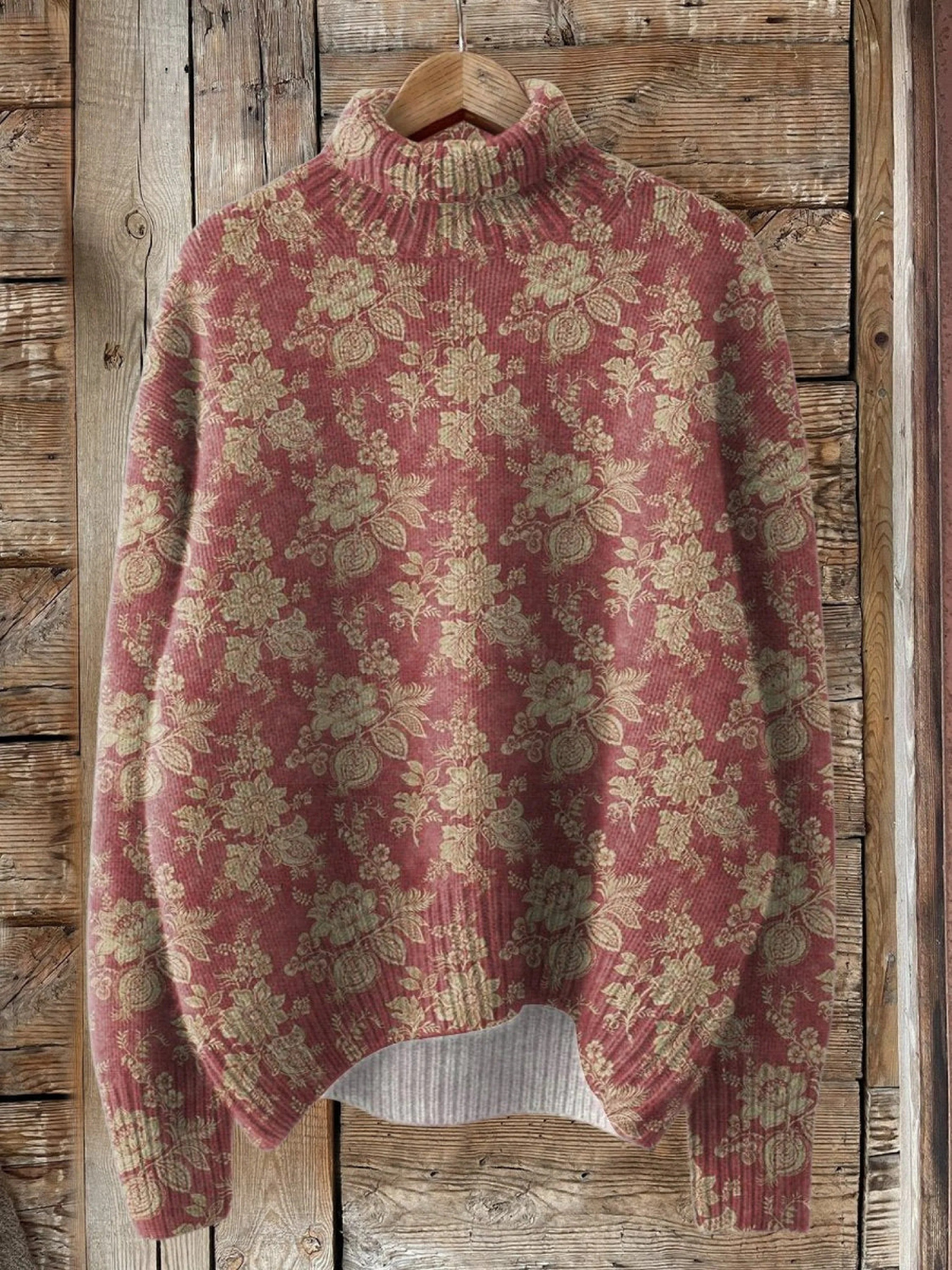 Lilliana™ - Stylish Sweater with Vintage Prints and Charming Floral Pattern