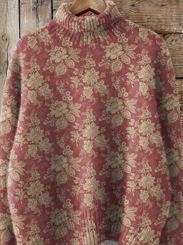 Lilliana™ - Stylish Sweater with Vintage Prints and Charming Floral Pattern