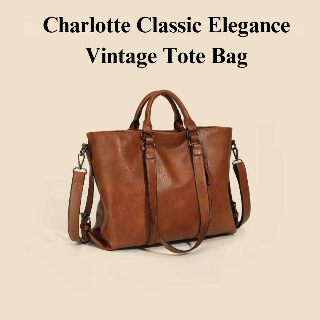 Bianca | Timeless Vintage Shopper Bag with Refined Elegance