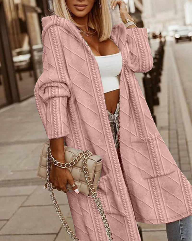 Monalisa | Long Hooded Cardigan