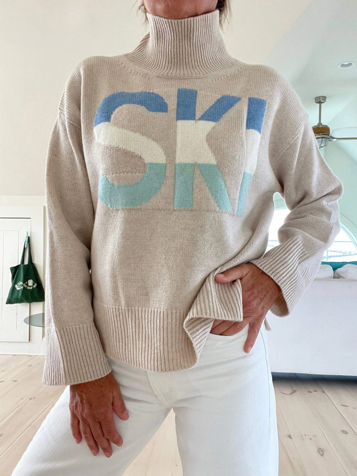 Martyna™ - Stylish Retro-Style Cashmere Ski Sweater
