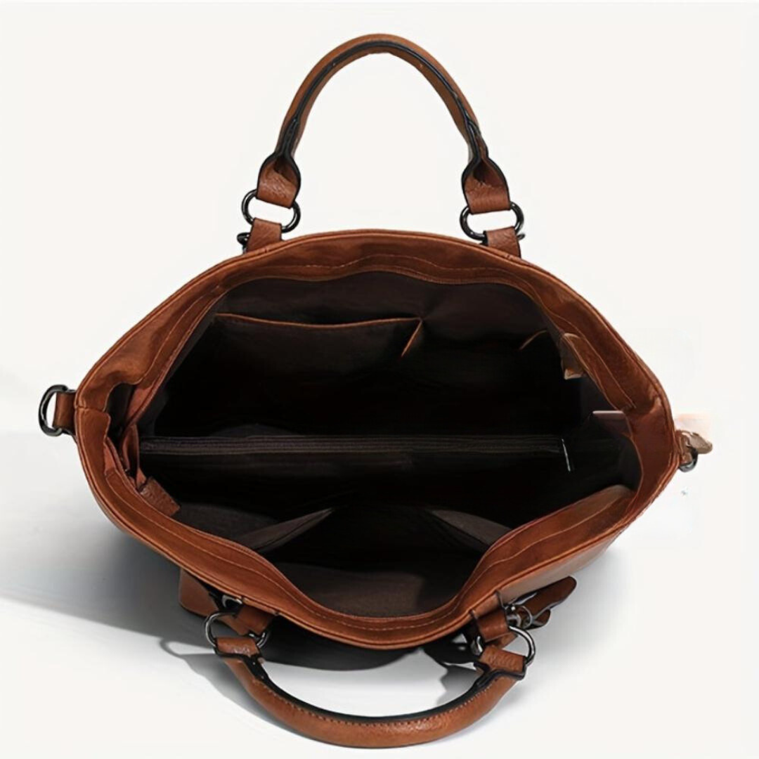 Bianca | Timeless Vintage Shopper Bag with Refined Elegance