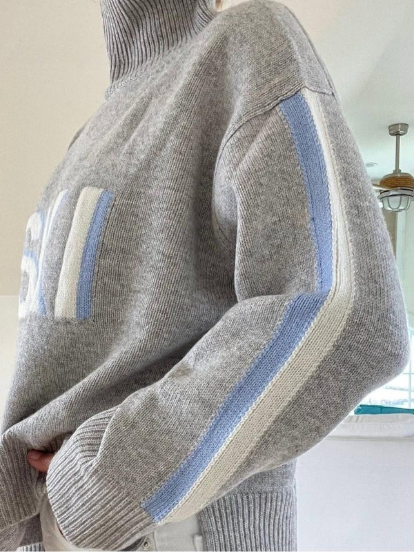 Martyna™ - Stylish Retro-Style Cashmere Ski Sweater