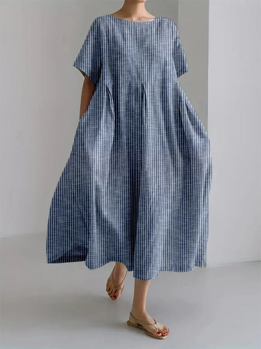 Bianca – Striped Retro Dress