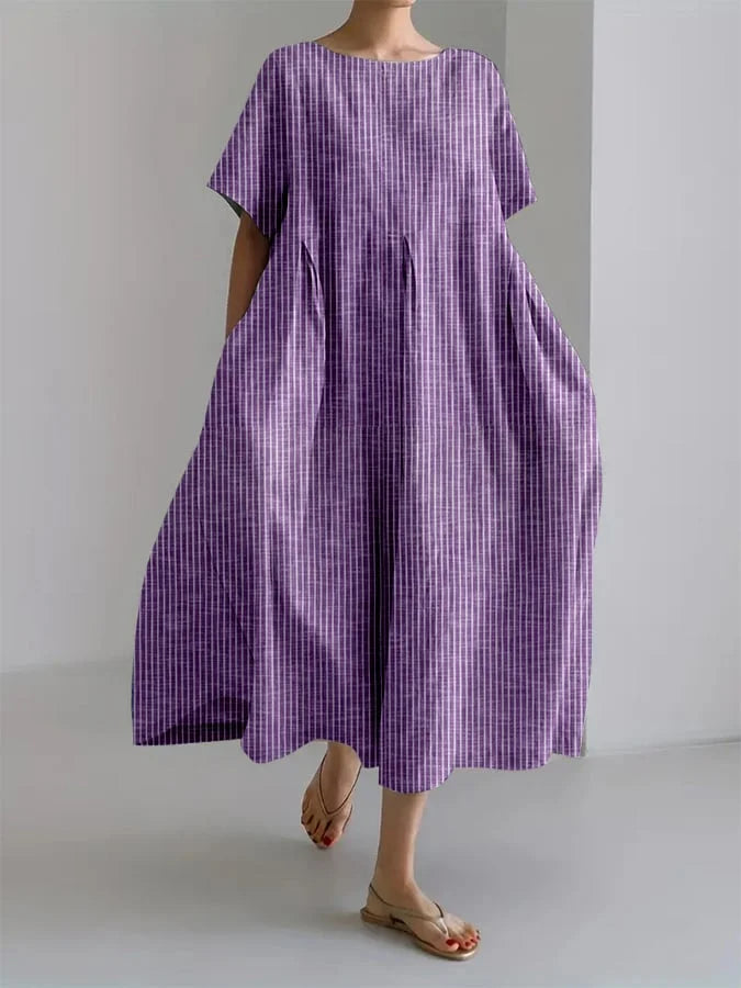 Bianca – Striped Retro Dress