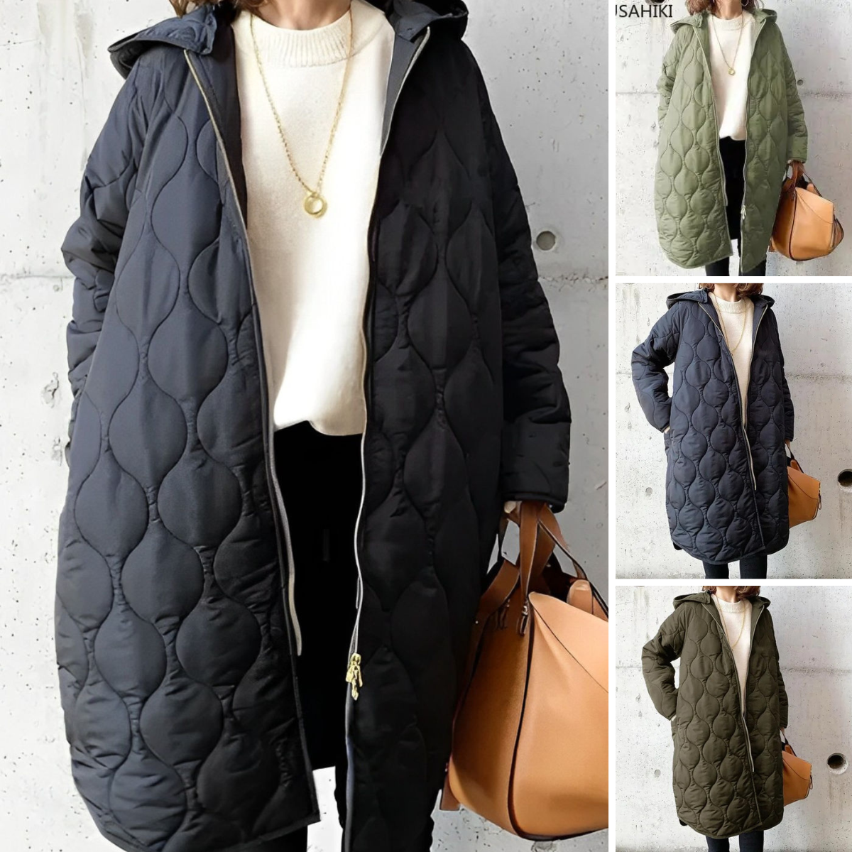 Priscilla™ | Hooded parka with meticulously crafted details