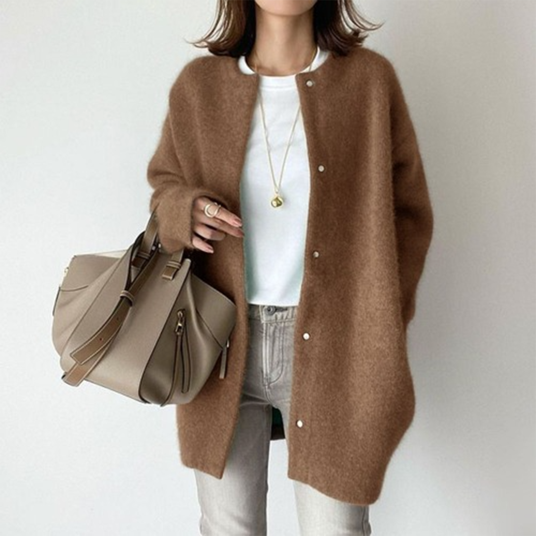 Chloé™ - Elegant Warm Cardigan