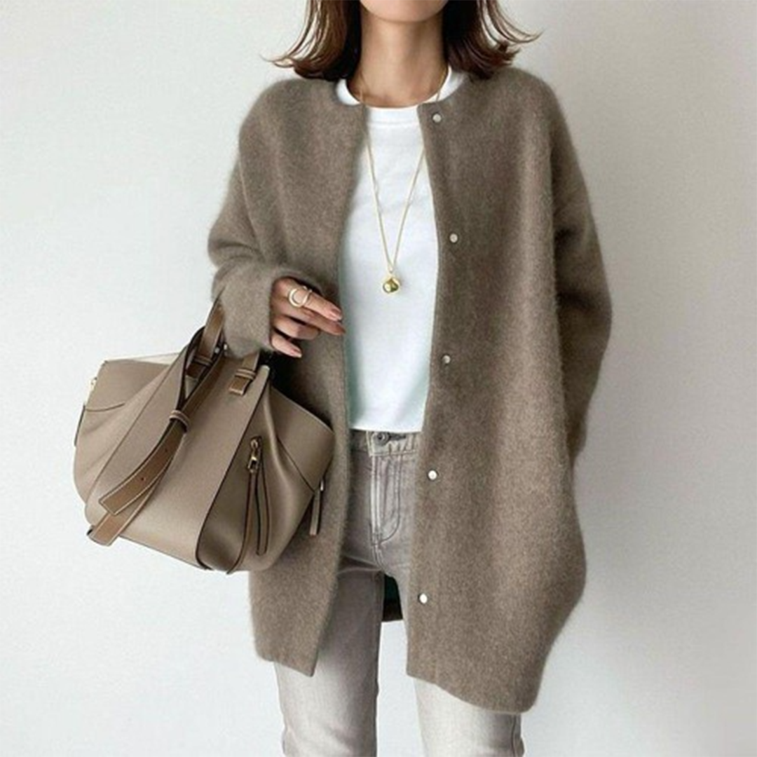 Chloé™ - Elegant Warm Cardigan