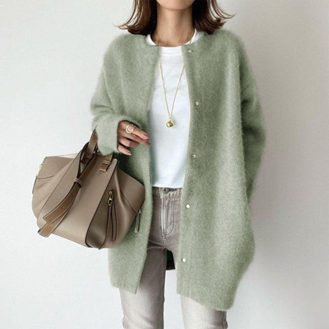 Chloé™ - Elegant Warm Cardigan