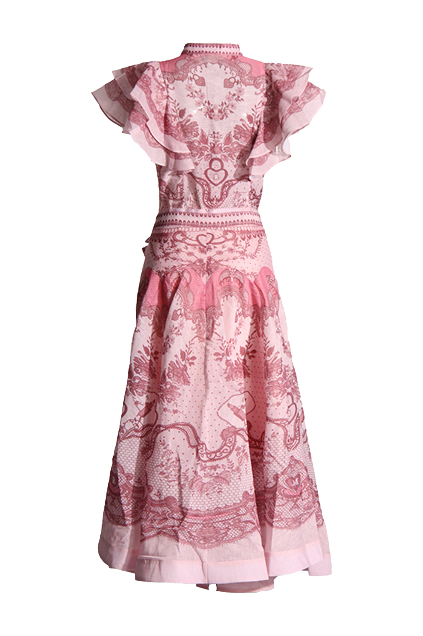 Jimmy Pink Flower Printed Set