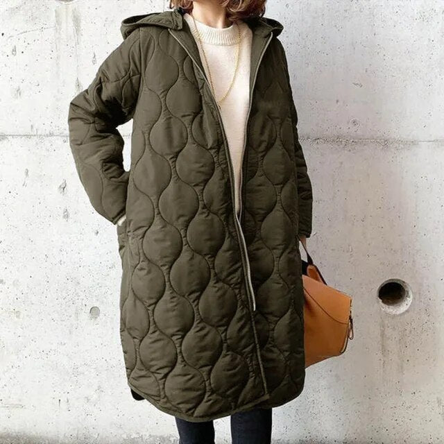 Priscilla™ | Hooded parka with meticulously crafted details
