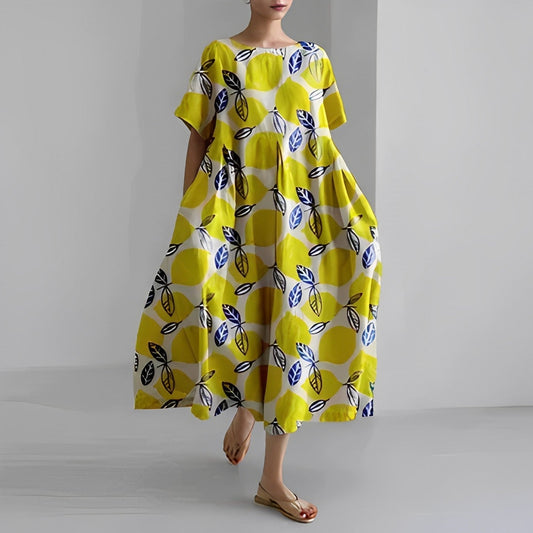 Jasmina – Viscose Printed Dress