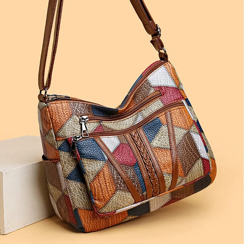 Zavelli | Handbag in Mosaic Shape
