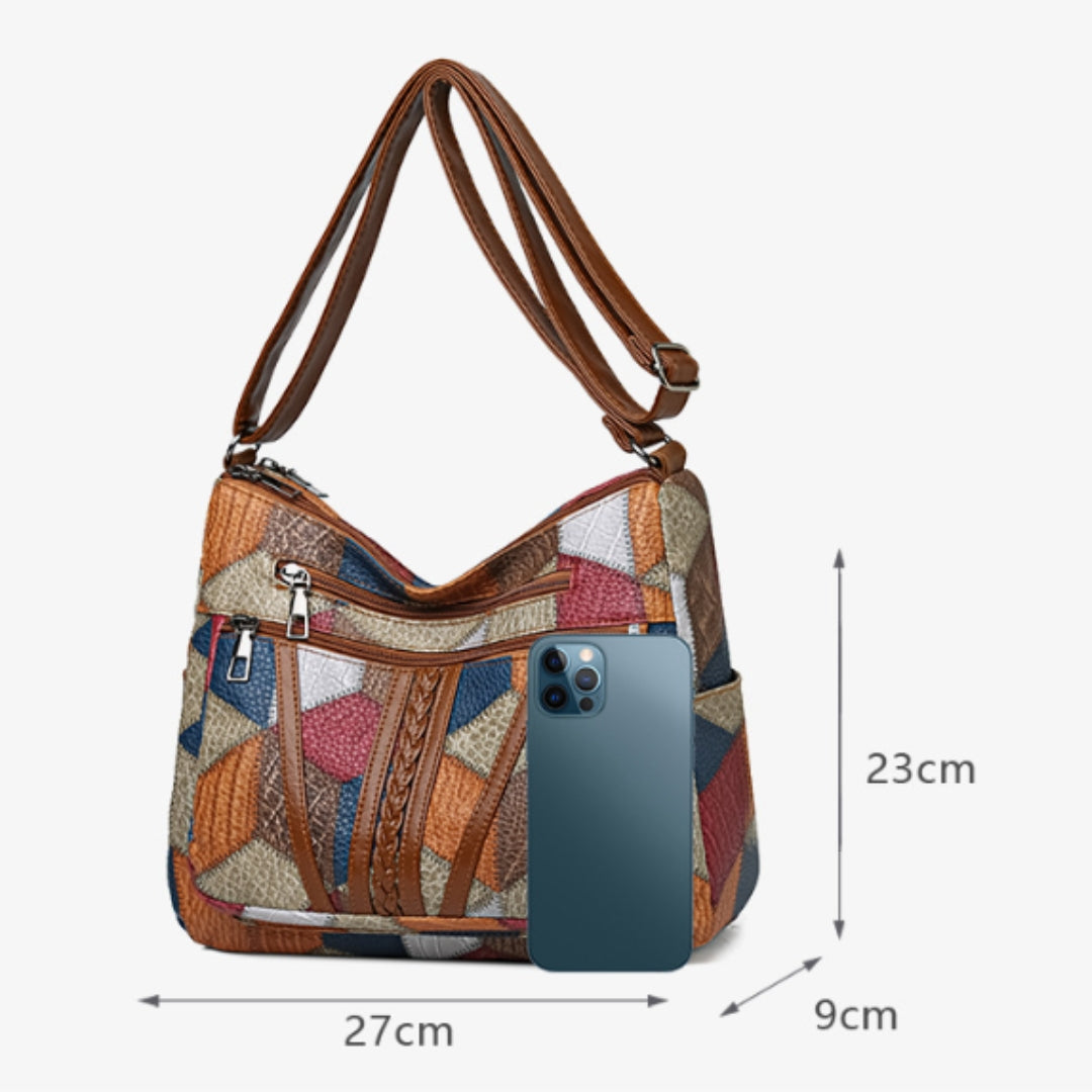 Zavelli | Handbag in Mosaic Shape