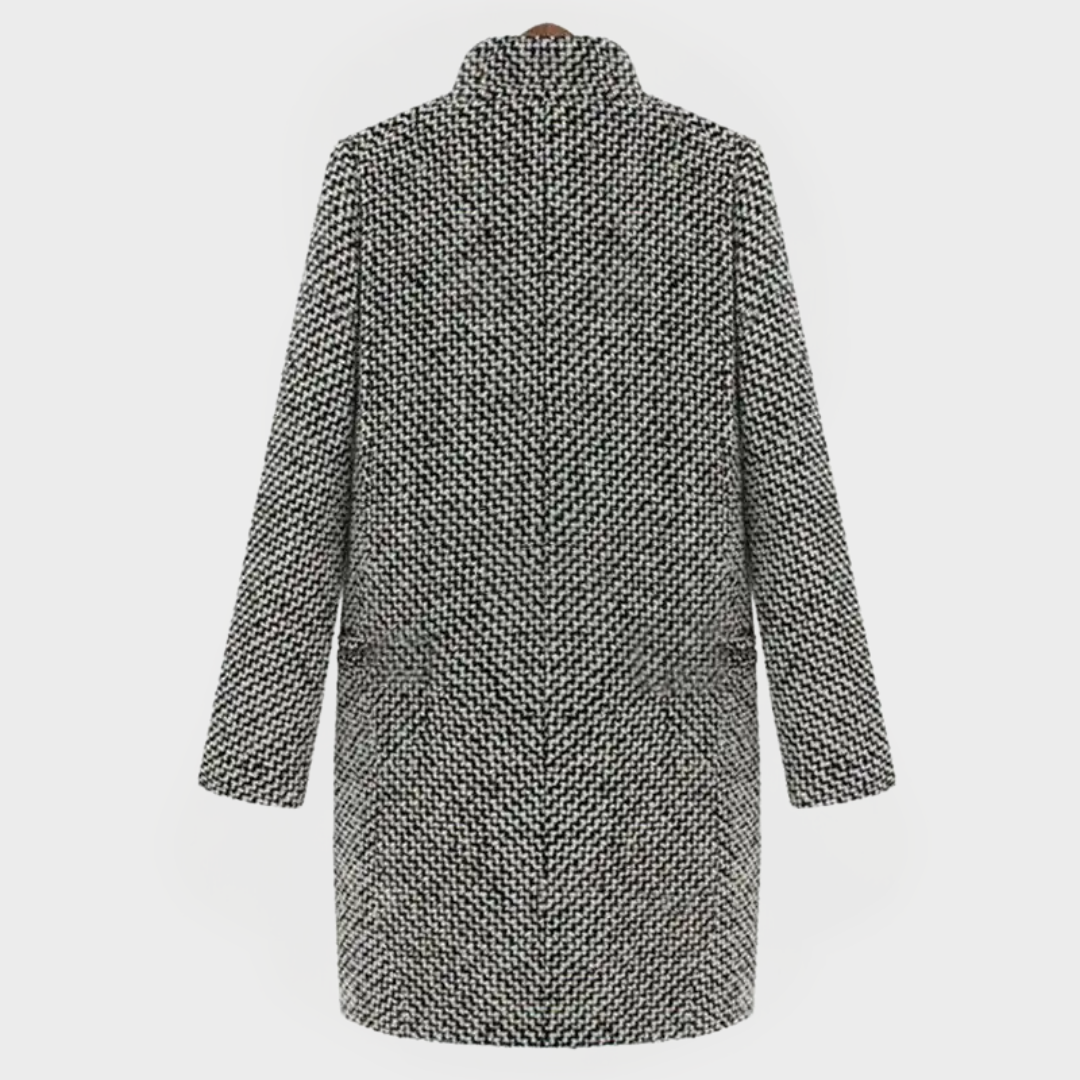 Chelsea™ | Long Plaid Coat