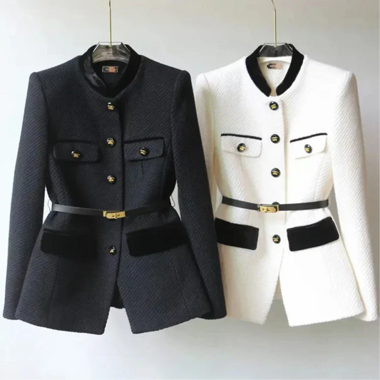 Fulvia™ | Elegant Blazer with Wrap Design