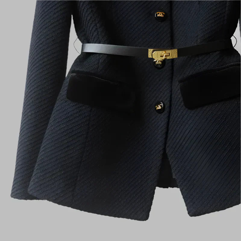 Fulvia™ | Elegant Blazer with Wrap Design