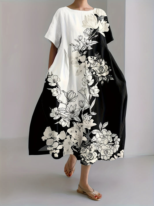 Luna - Midi Dress from the Garden