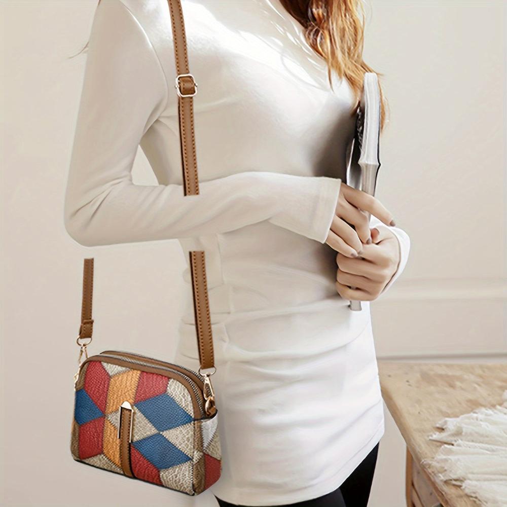 Clio | Mini Crossbody Bag Patchwork
