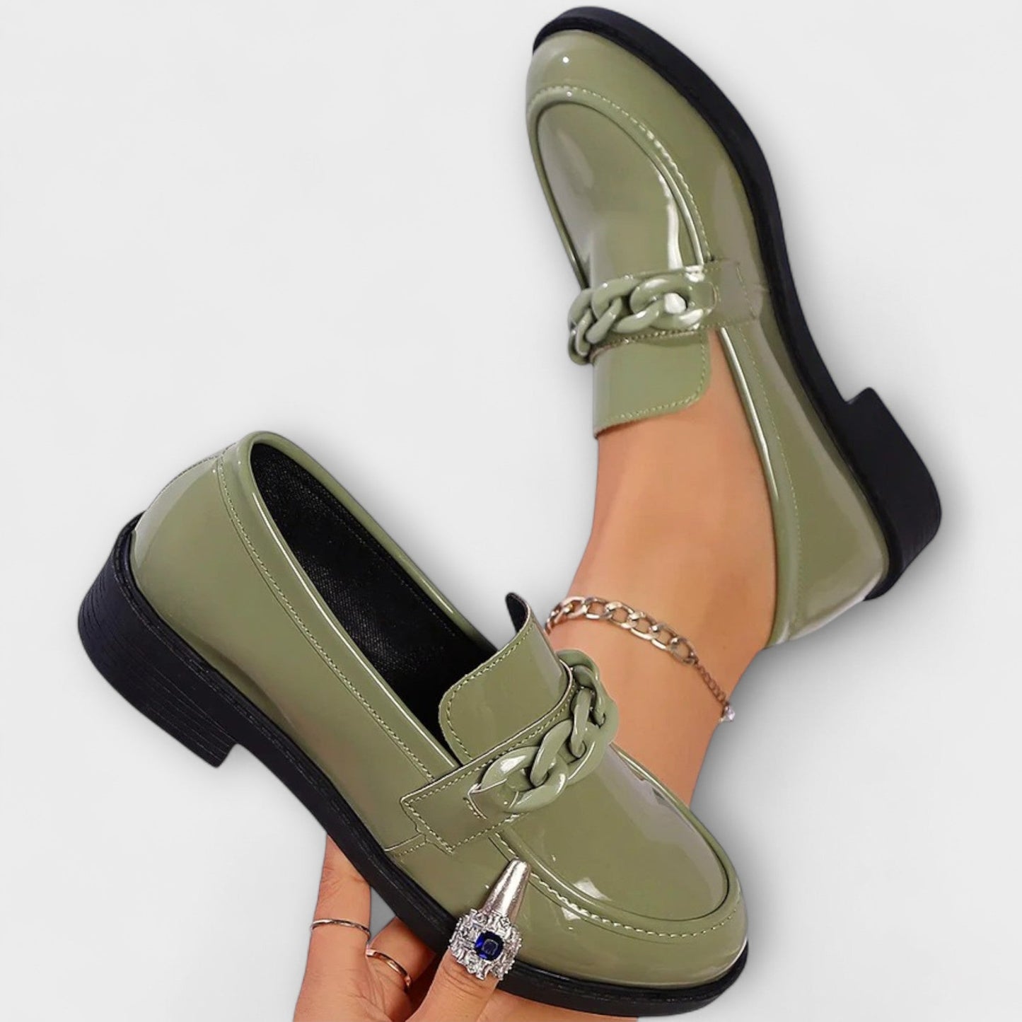 Lumi | Round Shape, Casual Slip-Ons