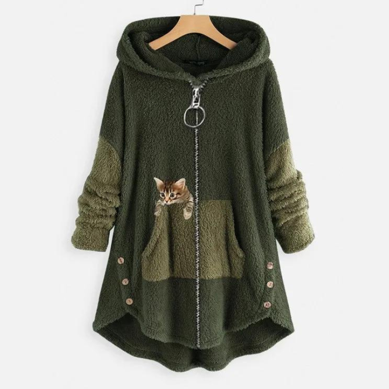 Vanda | Warm and Soft Jacket, Cozy as a Teddy Bear