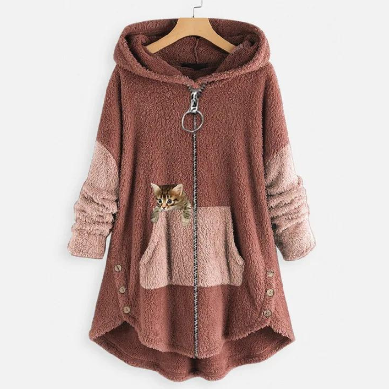 Vanda | Warm and Soft Jacket, Cozy as a Teddy Bear